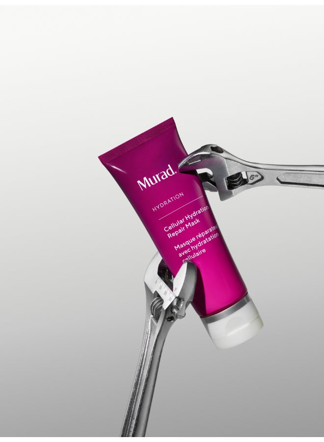 Murad Cellular Hydration Repair Mask 80ml – Overnight Recovery for Damaged Barriers, Peptides & Bilberry, Nourishing Mask for Extreme Dryness Relief 80ml - image 3