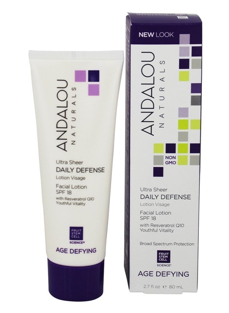 Andalou Naturals Daily Defense with SPF 18 Age-Defying Facial Lotion - 2.7 fl oz