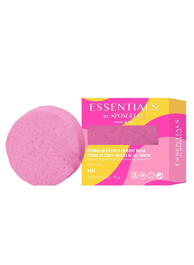 Rose Body Wash Infused Buffer70g (Multi Use)