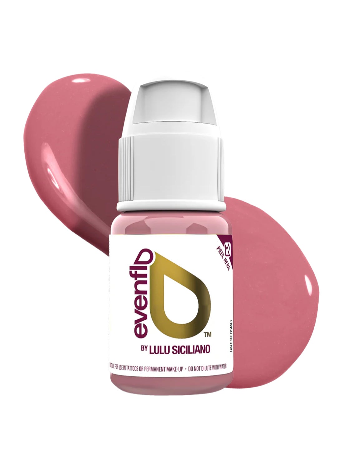 Perma Blend Luxe Rock Rose Lip Pigment 15ml Professional Quality Semi Permanent Lip Blush and Tint for Vibrant Long Lasting Color