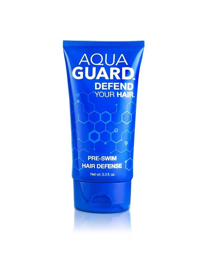 AquaGuard Pre-Swim Hair Defense | Prevents Chlorine Damage + Softens Hair While Swimming | Made in California | Color Safe, Leaves Hair Smelling Great | 5.3 oz (1 Pack)