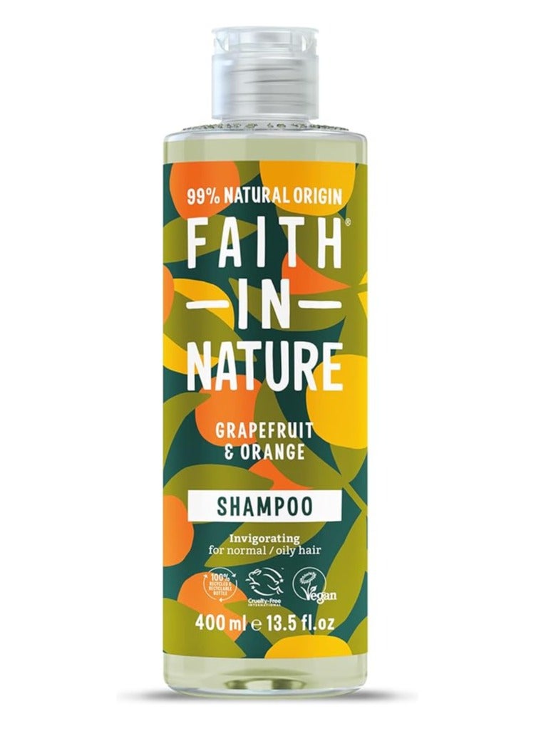 Grapefruit And Orange Shampoo For Invigorating Normal To Oily Hair