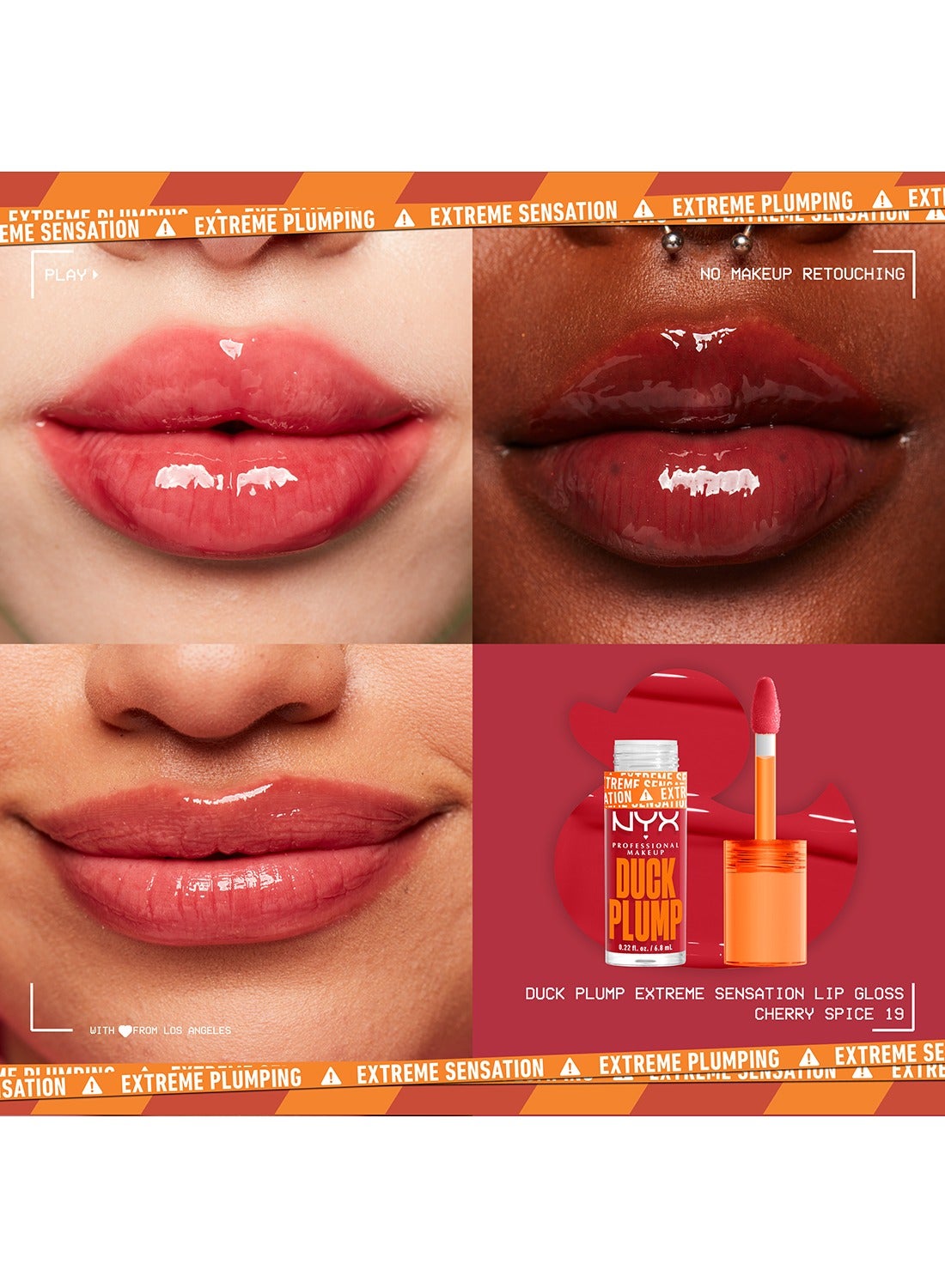 Duck Plump Lip Plumping Lacquer - Cherry Spice - image 4