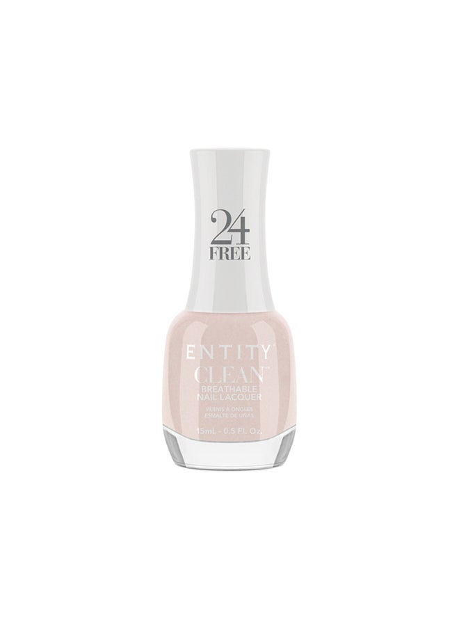 Clean Breathable Nail Lacquer - Lets Be Honest 15ml