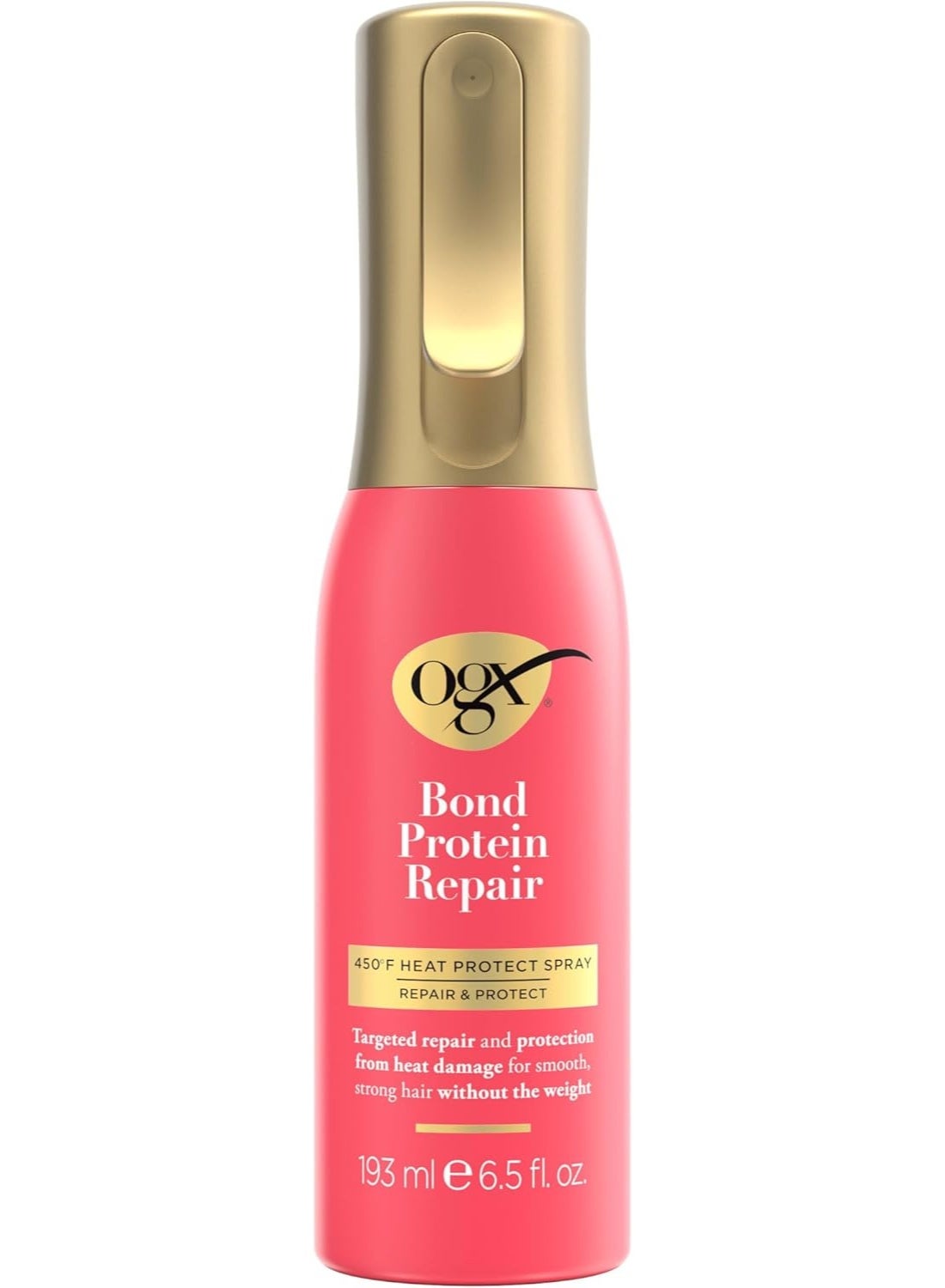 Repair & Protein Bond Repair Heat Protectant Spray 450°F Thermal Protection Spray for Targeted Damage Repair and Heat Damage Protection 6.5 fl oz