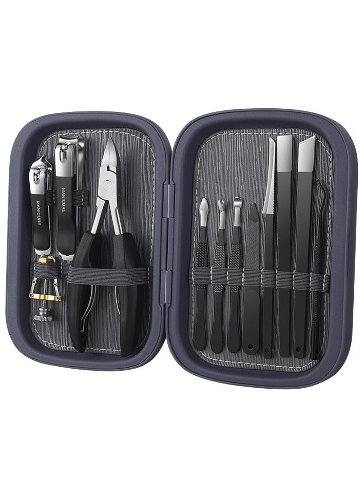 12 Pieces Nail Clippers Set for Thick & Ingrown Toenails Heavy Duty Professional Paronychia Tools with Ingrown Nail File