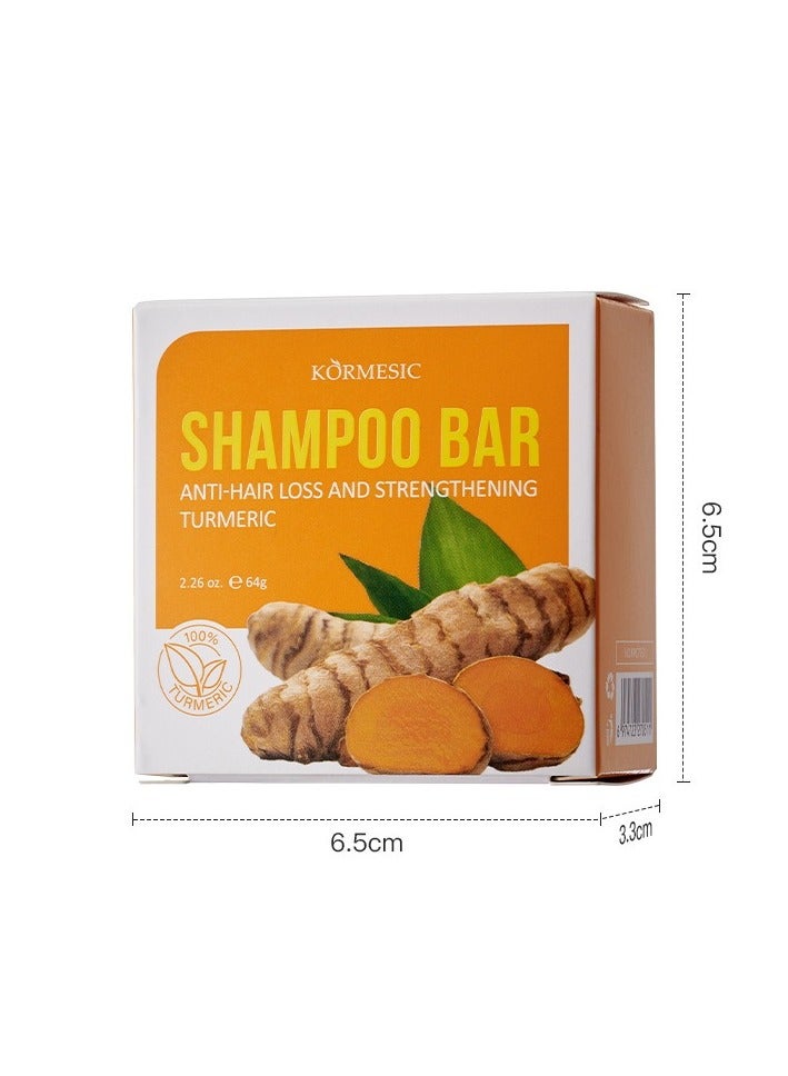 Turmeric Shampoo Bar 64g - Soothing & Cleansing
