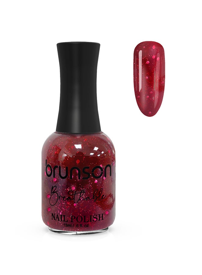 Breathable Nail Polish Halal nail polish Wudu friendly Quick-Dry Vegan long lasting but easy peel off   18ml BH271