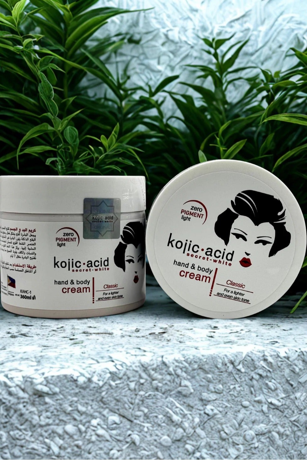 kojic Acid Skin Lightening Hand And Body Cream 360 ML