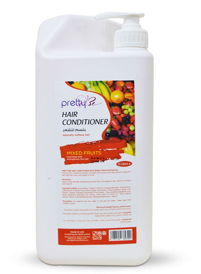 Naturally Softens Hair Conditioner with Mixed Fruits Extracts 5L