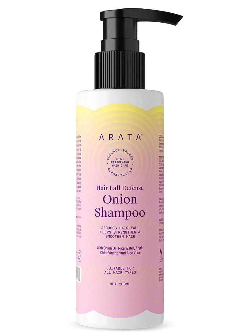 Arata Hair Fall Defense Onion Shampoo (200 Ml)