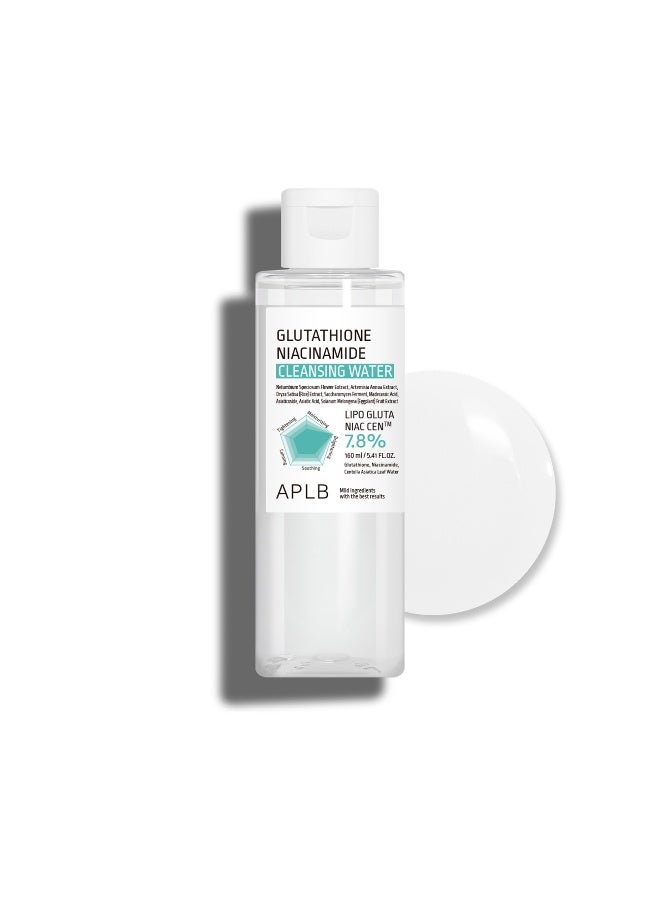 Aplb Glutathione Niacinamide Cleansing Water 160ml
