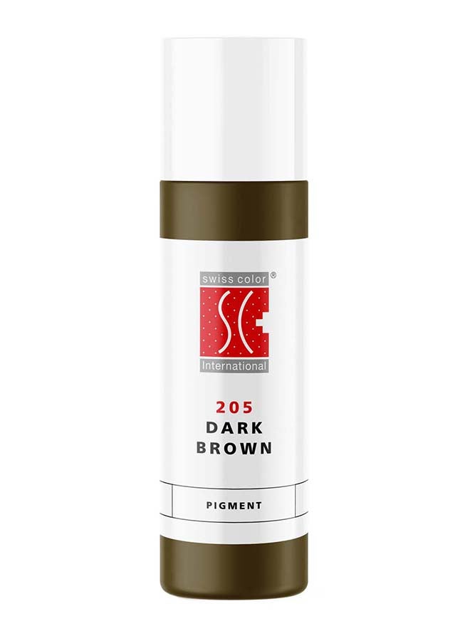 Brow Pigment 205 Dark Brown 10 ML