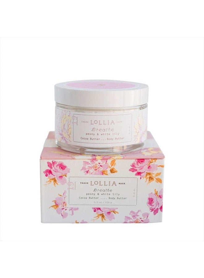 Always in Rose Body Butter | Nourishing Body Moisturizer | Hydrating and Smooth | Finest Ingredients Including Shea Butter & Cocoa Butter | 5.5 oz / 155 g