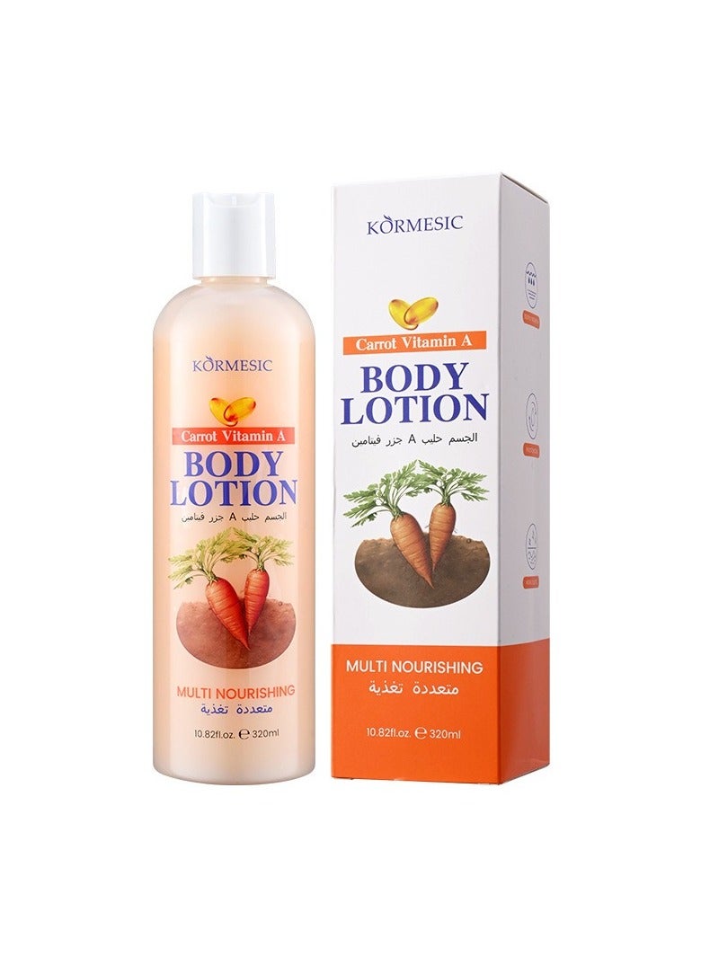 Carrot & Vitamin A Body Lotion 320ml - Brighten & Nourish Skin