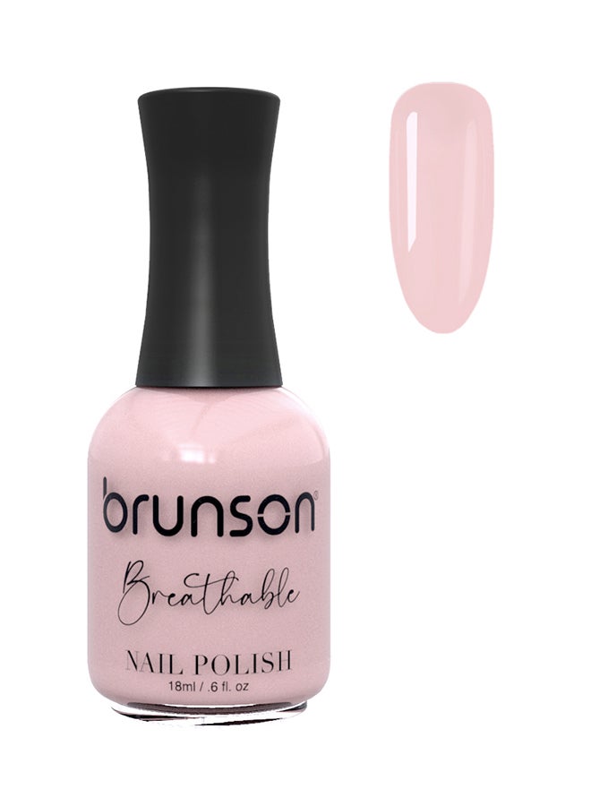 Breathable Nail Polish Halal nail polish Wudu friendly Quick-Dry Vegan long lasting but easy peel off   18ml BH008