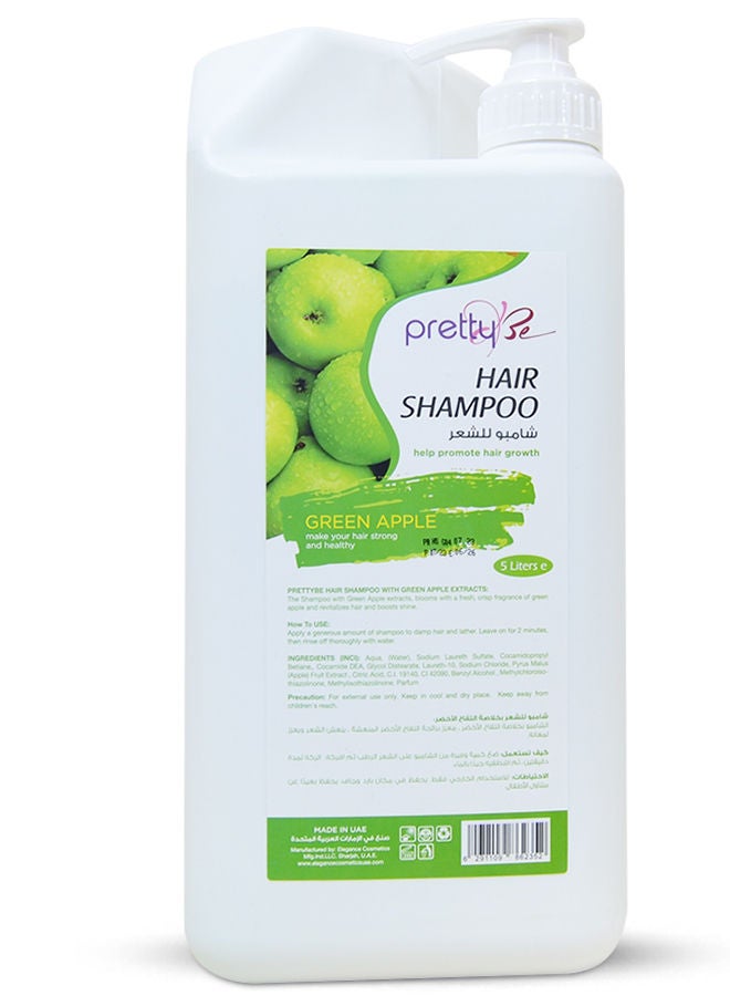 Hair Shampoo with Green Apple Extracts 5L