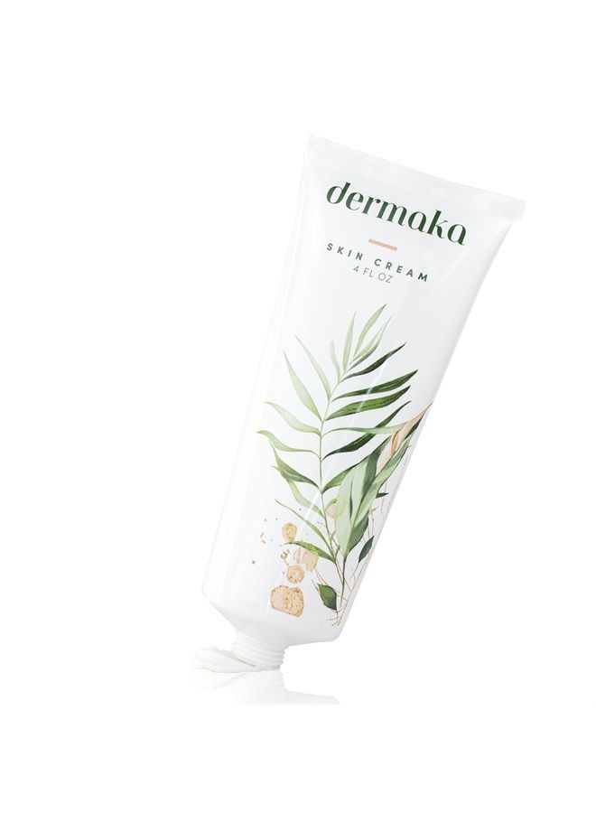 All Natural Skin Cream for Uneven Skin Tones 4 oz.- Moisturizing Lotion reduce redness, discoloration. Improves and repairs thin bruised skin on arms & legs. Helps many skin issues too!