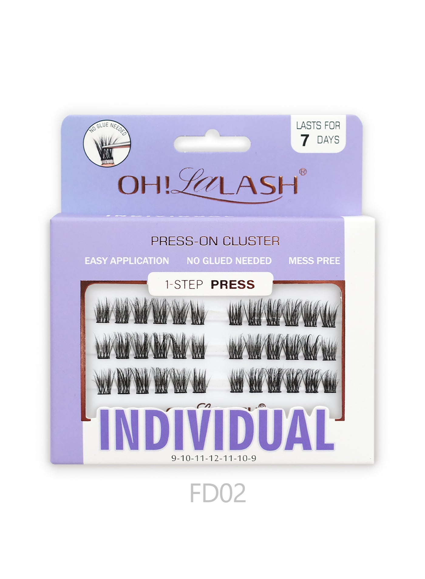 30pcs eyeash clusters extension create natural wispy look self adhesive no need glue. DIY eyelash for women