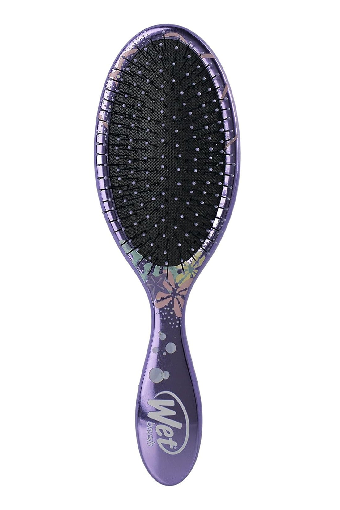 Wet Brush Disney Original Detangler Brush Princess Wholehearted - Ariel, Purple - All Hair Types - Ultra-Soft IntelliFlex Bristles Glide Through Tangles with Ease
