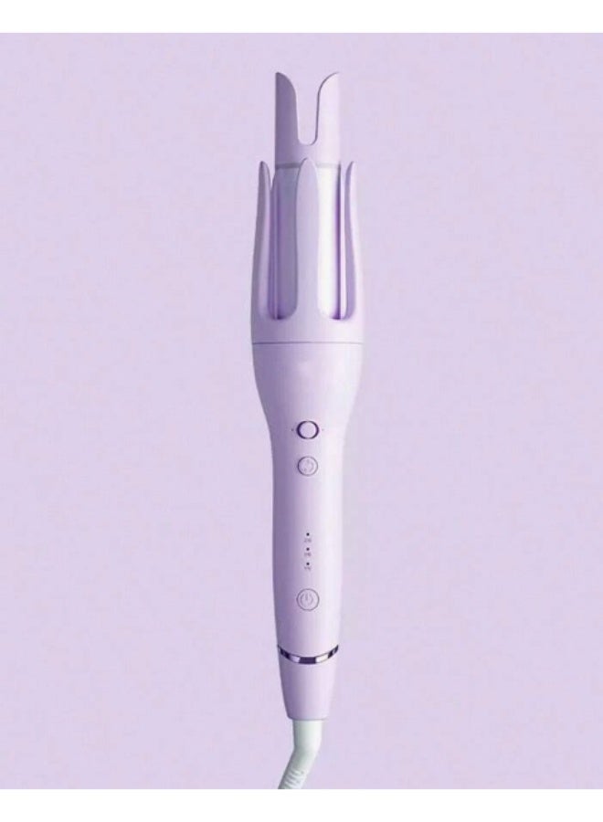 Mulliner New Self-Produced Automatic Hair Curling Iron 32mm Easy-to-use Travel Automatic Curling Iron Fast Heating Small Auto Rotating Curing Wand for Curls Waves with 3 Adjustable Temperature ML-8013