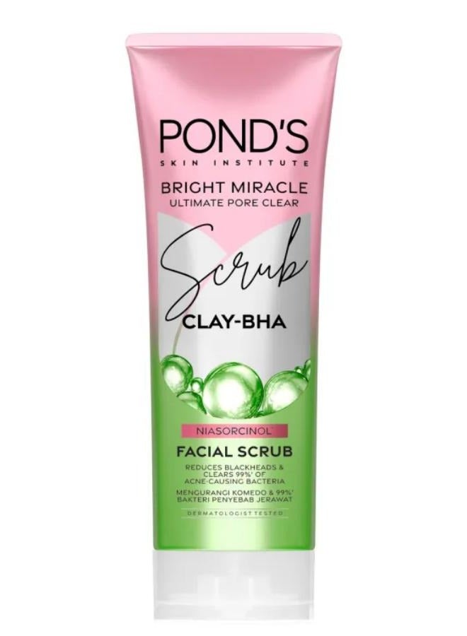 Bright Miracle Ultimate Pore Clear Facial Scrub 100g