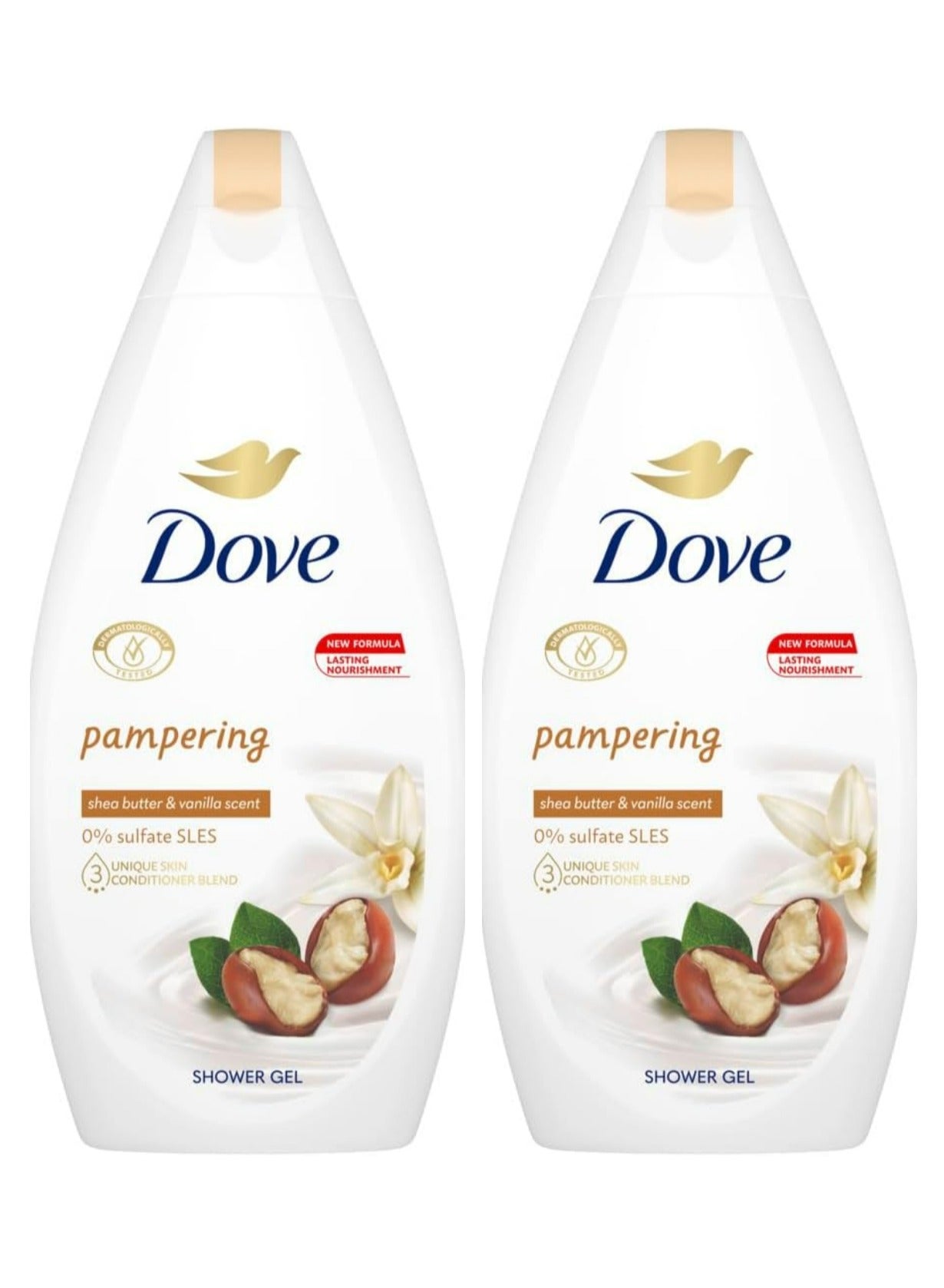 Purely Pampering Shea Butter And Warm Vanilla Body Wash 500 ML 2 PCS