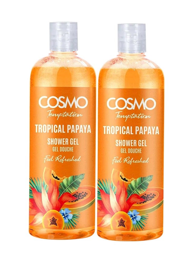 Shower Gel Papaya 480ml Buy 1 Get 1 Free