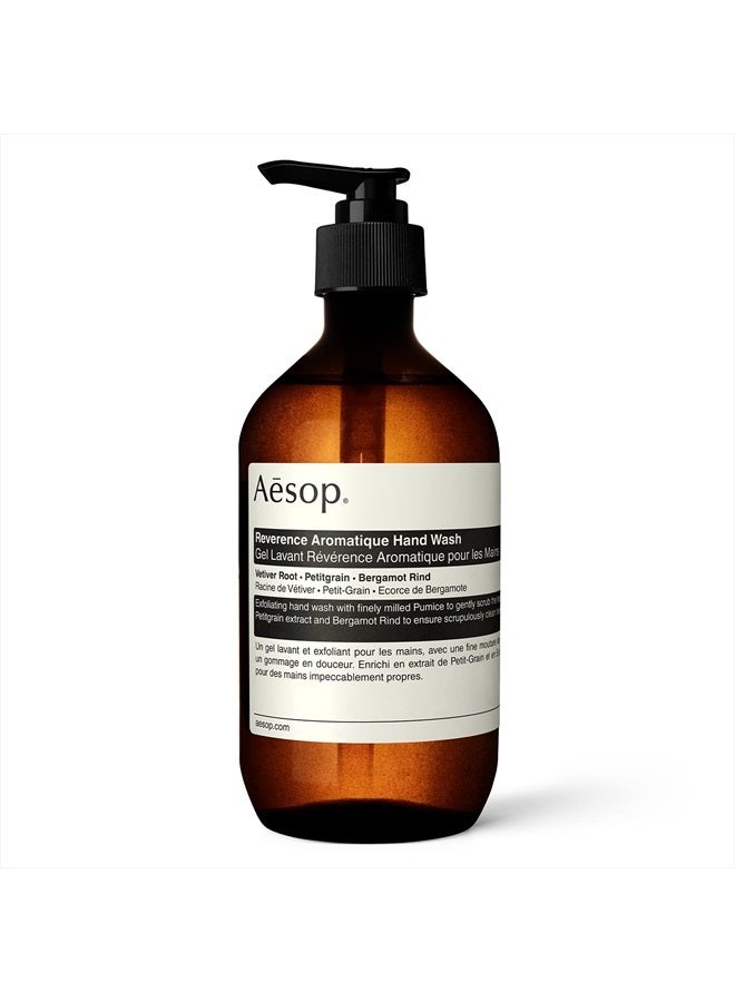 Reverence Aromatique Hand Wash | 500mL/16.9 oz | Paraben, Cruelty-free & Vegan