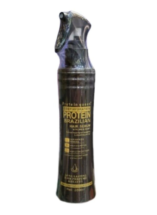 Deep Hydration Protein Brazilian Professional Hair Serum Styling And Shiny 280 ML