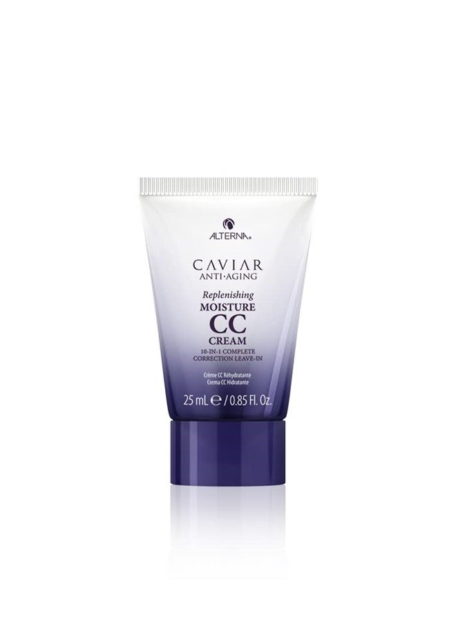 Alterna Caviar Anti-Aging Replenishing Moisture Travel Size CC Cream Hair Protectant and Treatment Cream, 0.85 fl. oz.