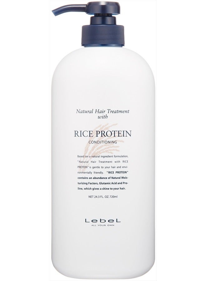 Natural Hair Treatment with Rp (Rice Protein) 24.48oz 720ml