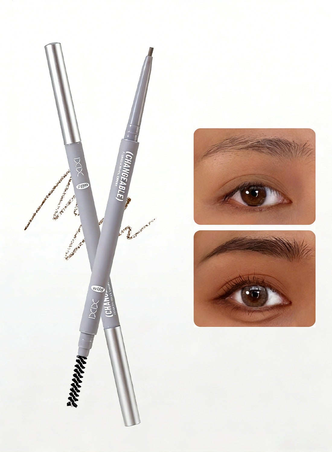 3D Sculpting Velvet Eyebrow Pencil – Effortlessly Create Natural Brows