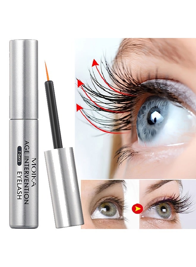 Age intervention eyelash - Eyelash Growth Essence Fuller And Longer Looking Lashes Lash Enhancing Serum For Natural Lashes Or Lash Extensions & Brows, Vegan & Cruelty-free 4ml