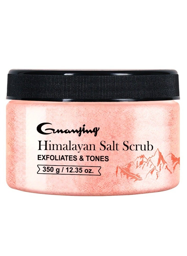 Himalayan Salt Scrub Exfoliates And Tones Moisturizing 350g