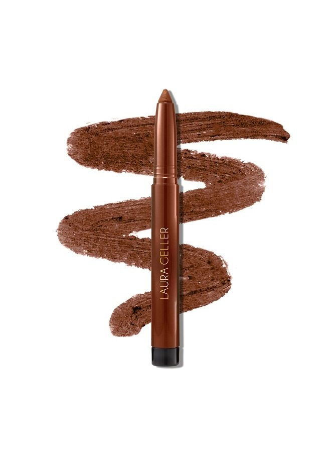 Kajal Longwear Kohl Eyeliner Pencil with Caffeine, Smooth & Blendable Makeup, Rose Gold