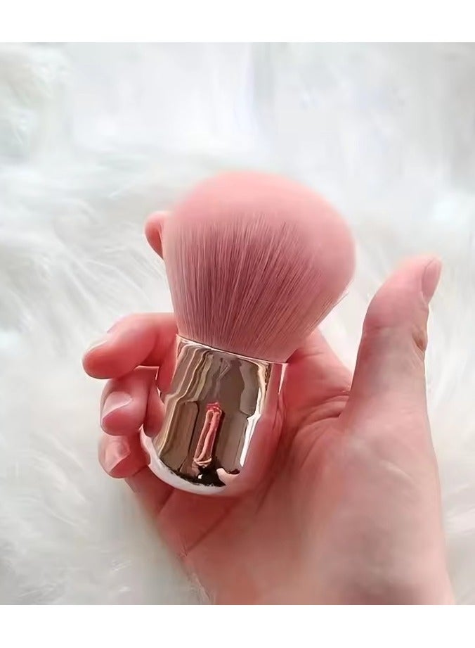 Multifunctional Makeup Brushes Powder Brush Foundation Blush Sculpting Bronzer Large Size Pink Tools