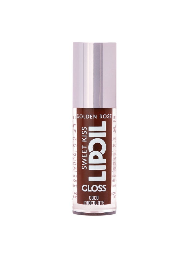 Sweet Kiss Lip Oil Gloss No:06 Coco Chocolate