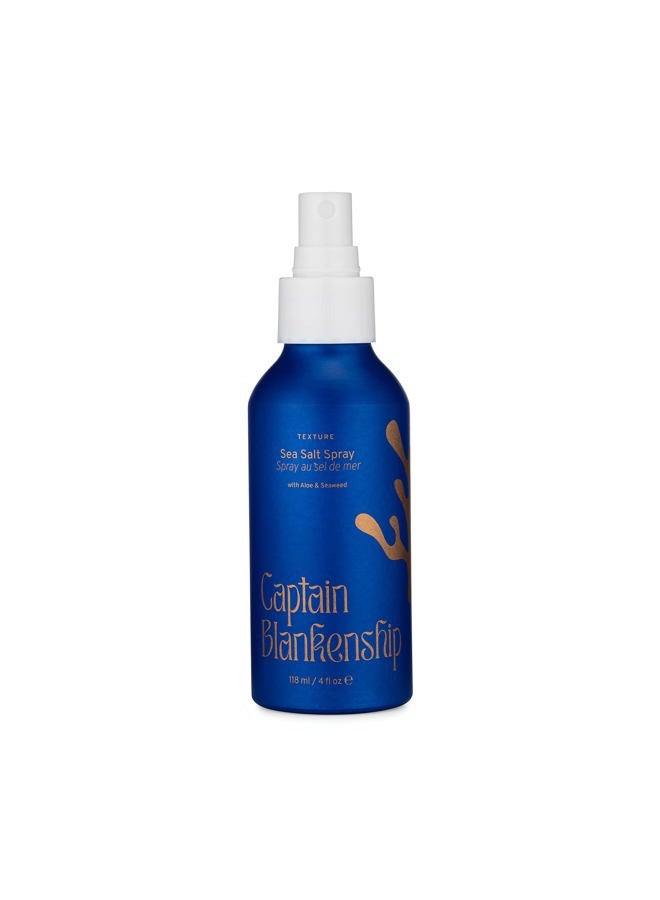 Texture Sea Salt Hair Spray | Adds Volume, Texture & Natural Waves | Color-Safe, Organic, Sulfate-Free, Vegan Haircare - 4 oz