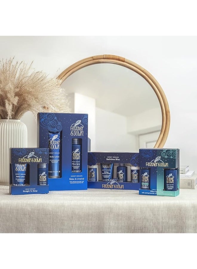 Sweet Dream Relax and Unwind Gift Set (100ml Pillow Spray And 125ml Body Lotion) - With Calming Lavender And Chamomile Essential Oils - image 5