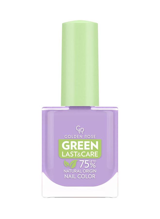 Green Last&Care Nail Color No: 138