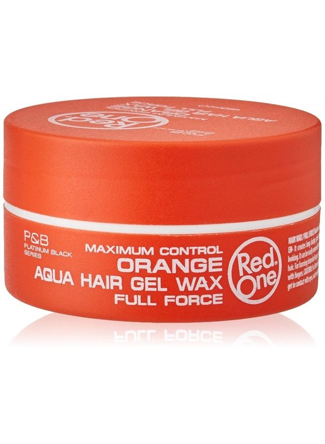 RedOne Aqua Gel Hair Wax, Orange