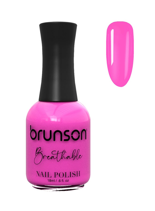 Breathable Nail Polish Halal nail polish Wudu friendly Quick-Dry Vegan long lasting but easy peel off   18ml BH092-b