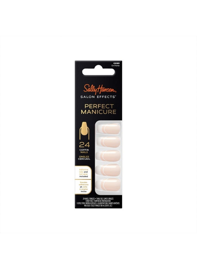 Salon Effects Perfect Manicure Press on Nails on Pointe