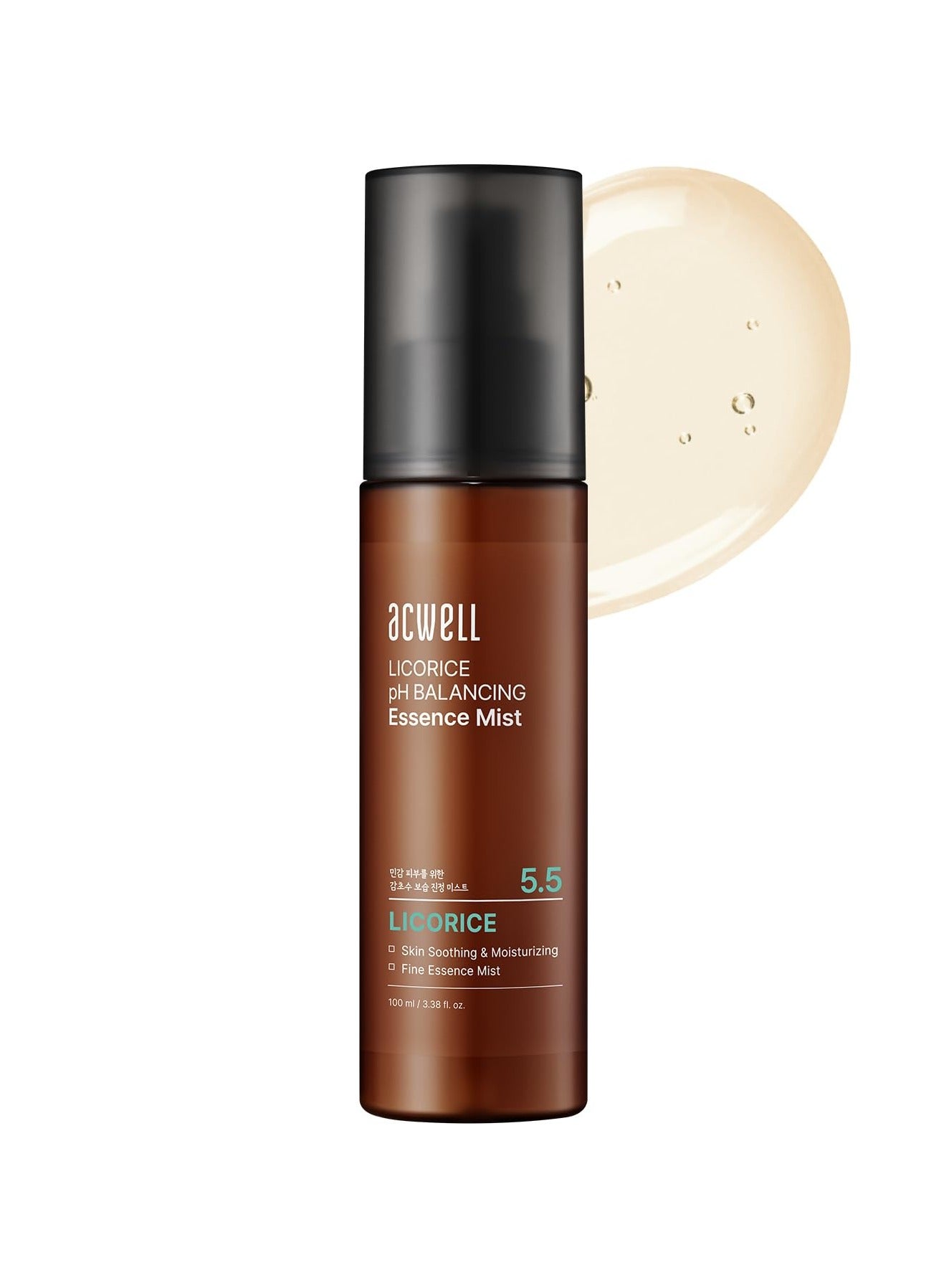 ACWELL Licorice pH Balancing Essence Hydrating Face Mist 100ml,