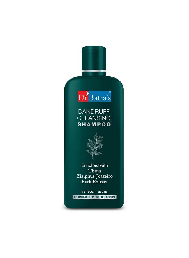 Dandruff Cleansing Shampoo Enriched With Thuja Anti Dandruff Paraben Free Shampoo For Women (200 Ml Pack Of 1)