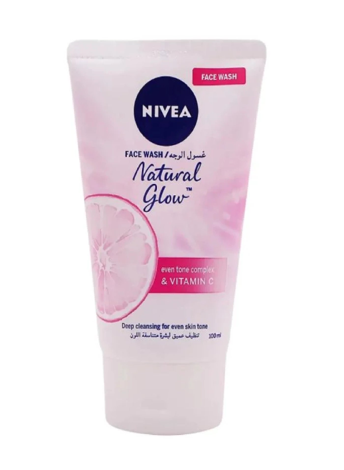 NIVEA NATURAL GLOW FACE WASH 100ML
