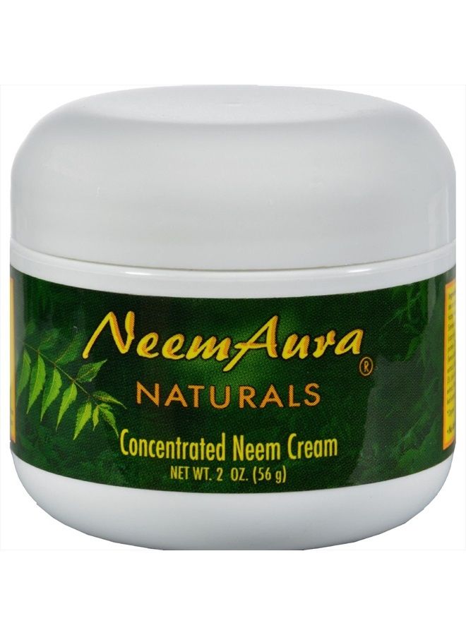 Neem Aura Naturals - Neem Cream With Aloe Vera (Therapeutic) 2 oz