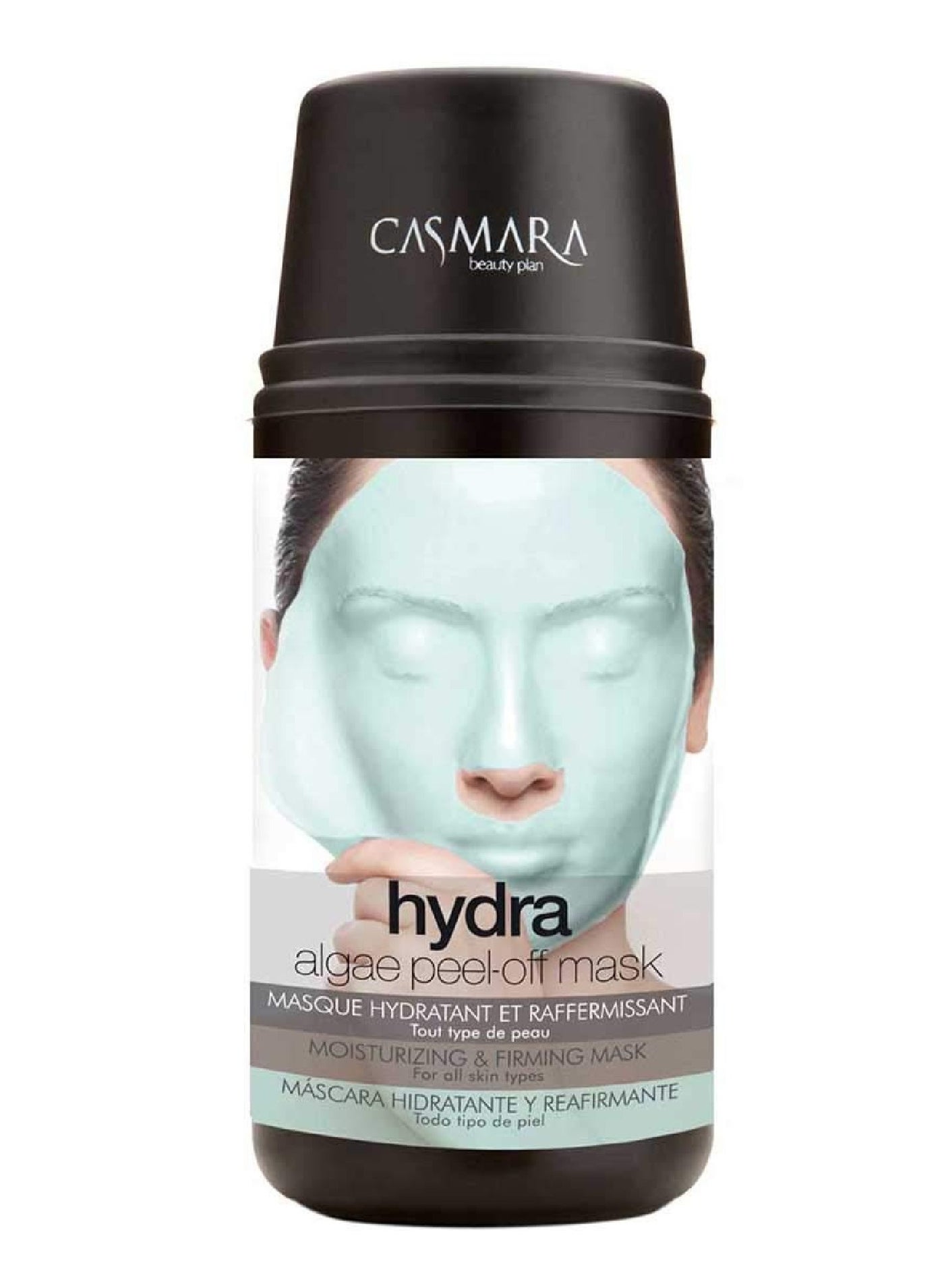 Casmara Hydra Algae Peel-Off Mask Kit, 100ml – Moisturizing & Firming Face Mask, Unscented, Soothing Skincare for All Skin Types, Professional Spa-Quality Results