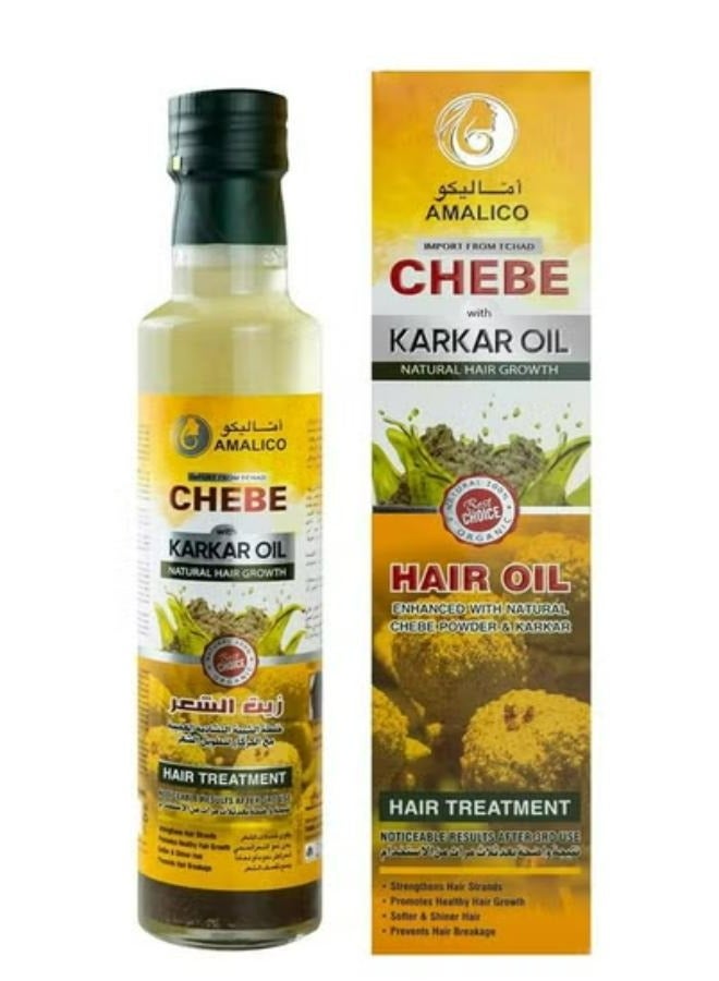 2-in-1 Karkar Oil And Chebe Powder for Hair Growth 130 ML